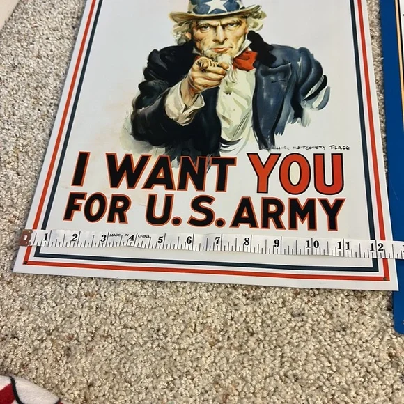 Vintage Military Metal Signs - Picture 14 of 14
